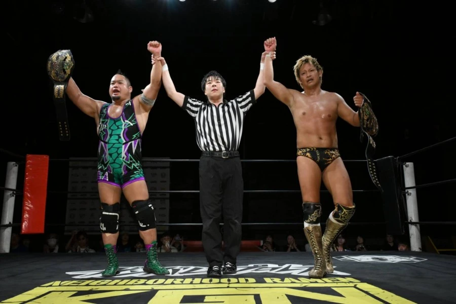 メインイベント・スピリット・オブ・ガンバレ世界タッグ選手権